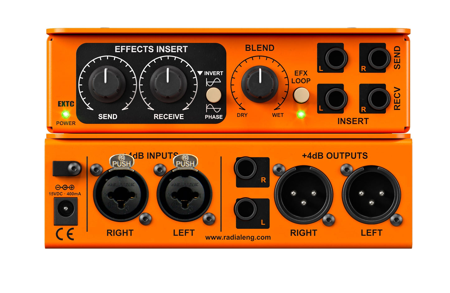 Radial EXTC-Stereo Guitar Effects Interface & Reamper