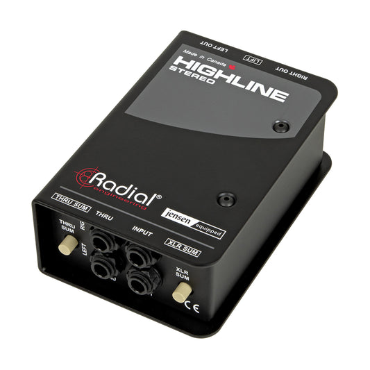 Radial Highline Stereo Passive Line Isolator