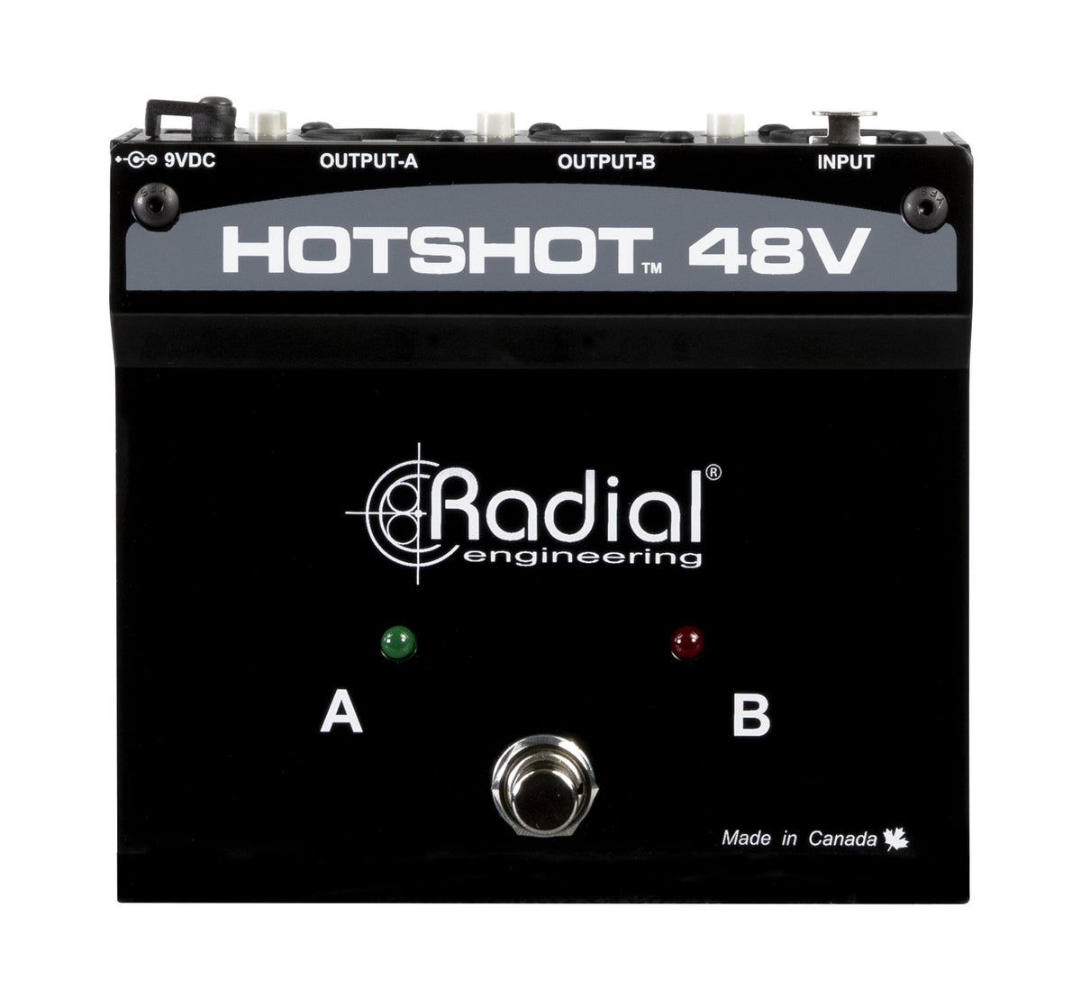 Radial HotShot 48V Condenser Mic Switcher