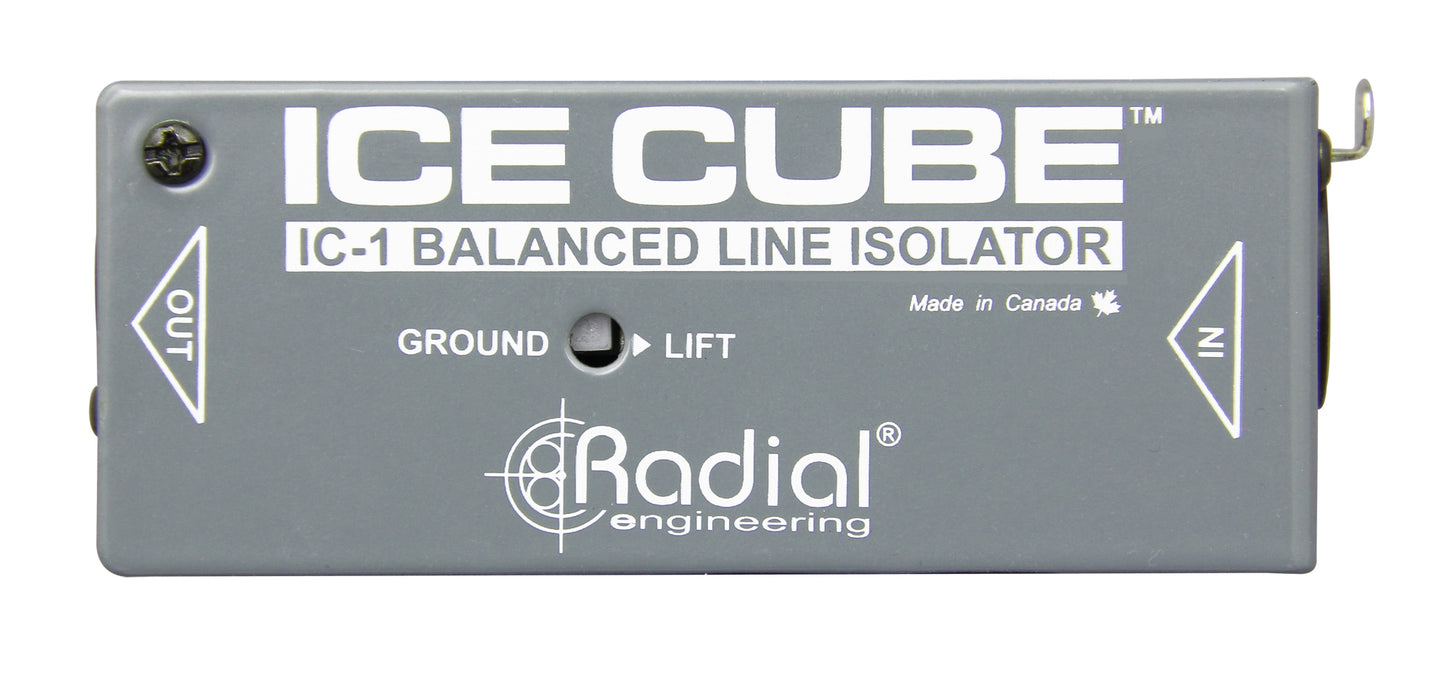 Radial Ice Cube Balanced XLR Passive Line Isolator