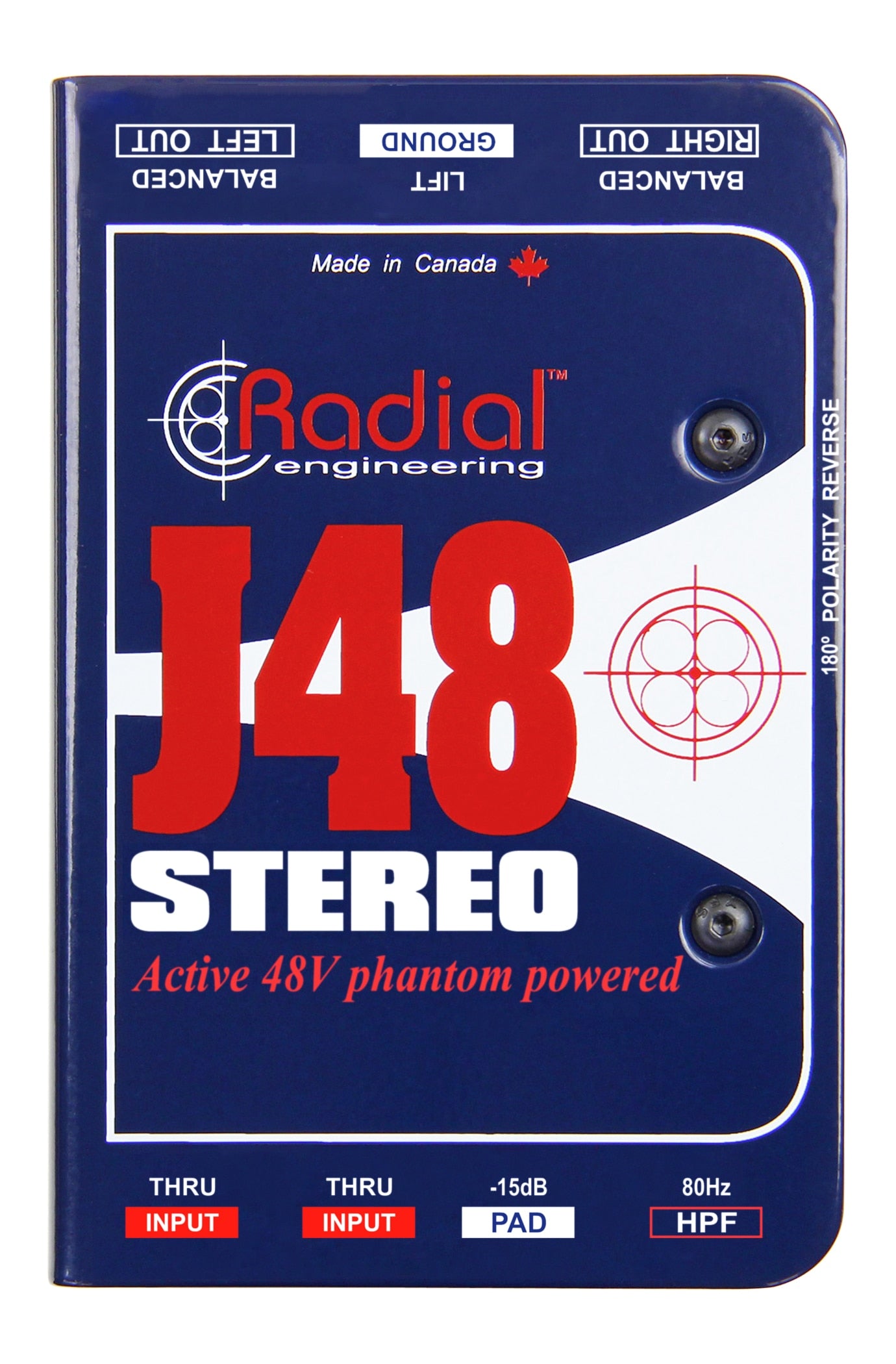Radial J48 Stereo Active Direct Box