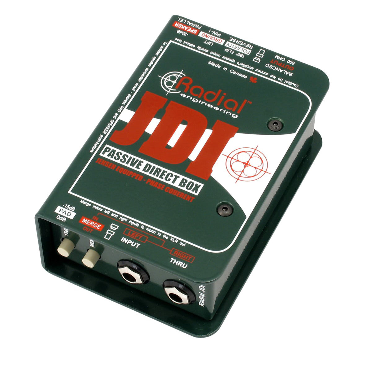 Radial JDI Mono Passive Direct Box
