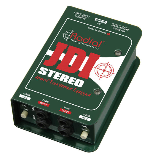 Radial JDI Stereo Passive Direct Box
