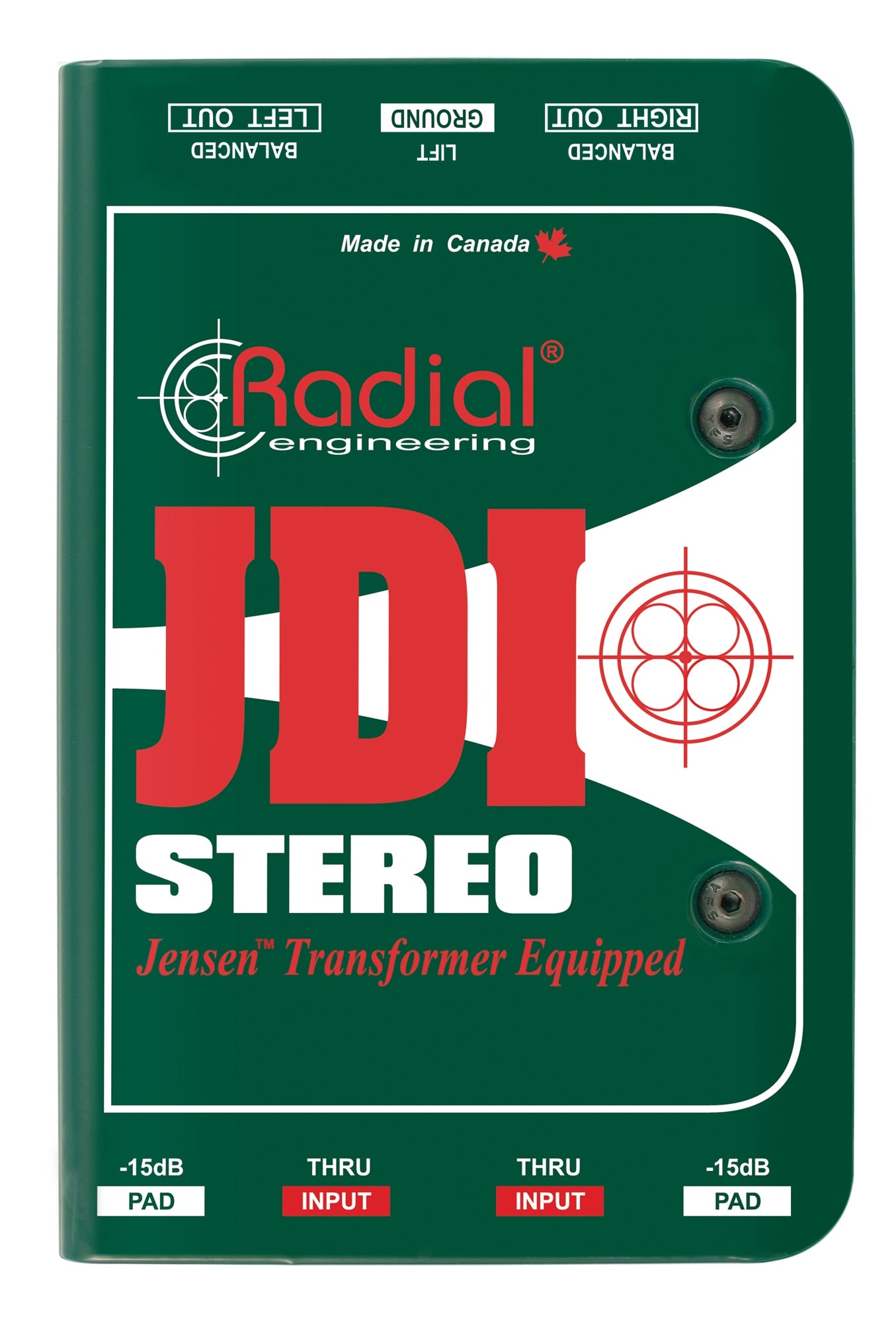 Radial JDI Stereo Passive Direct Box