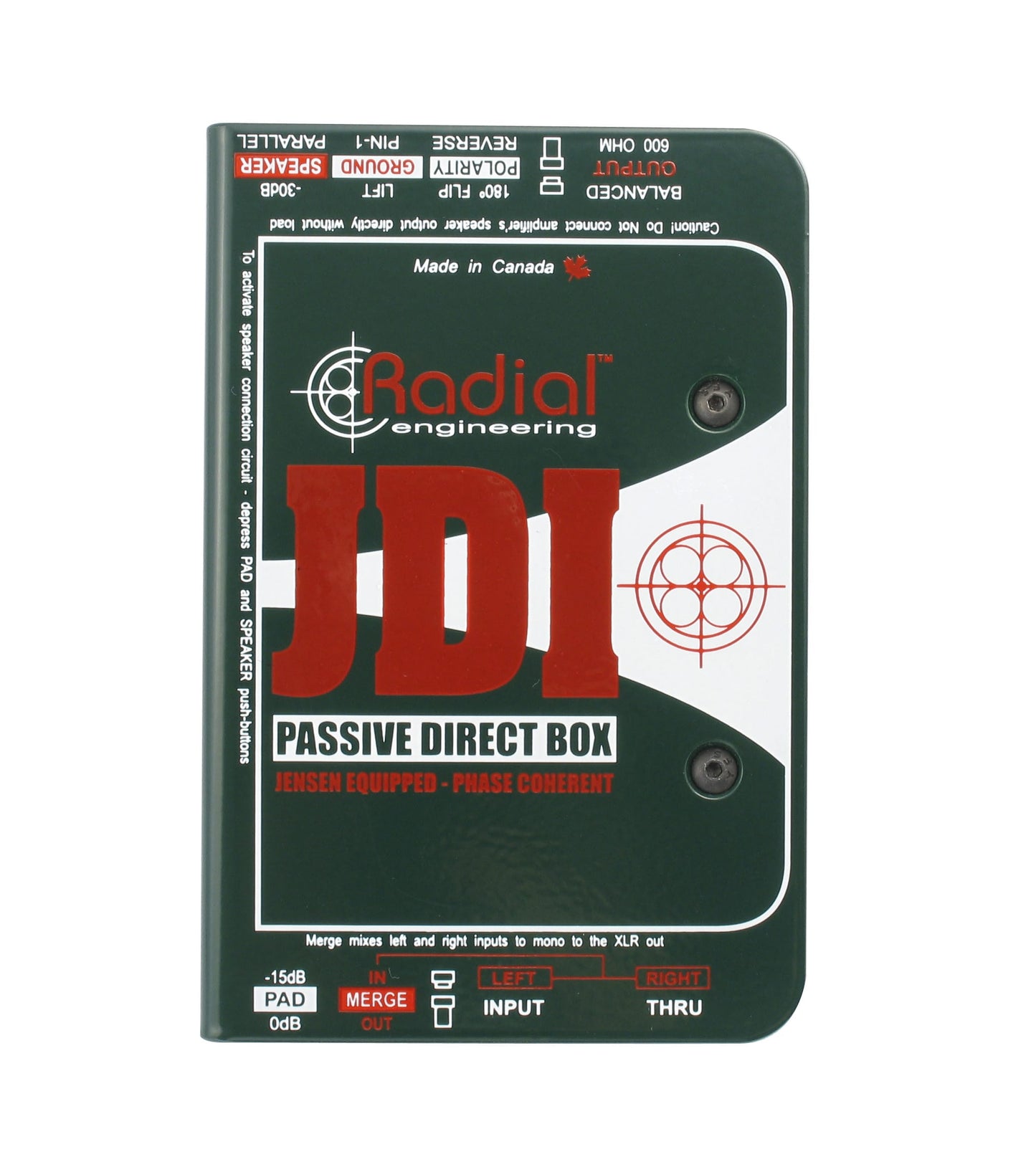 Radial JDI Mono Passive Direct Box