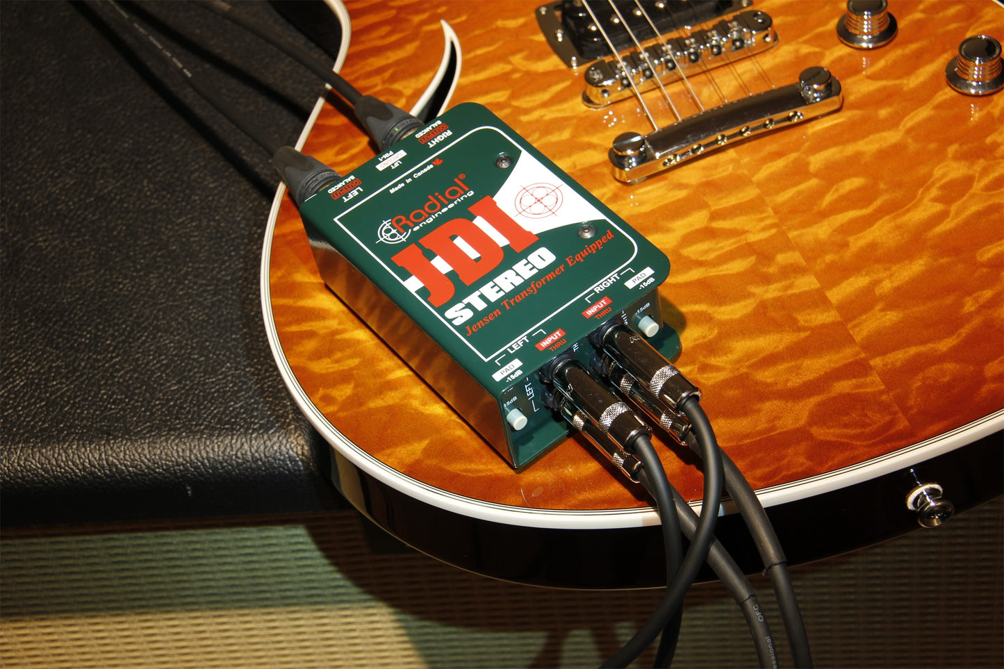 Radial JDI Stereo Passive Direct Box