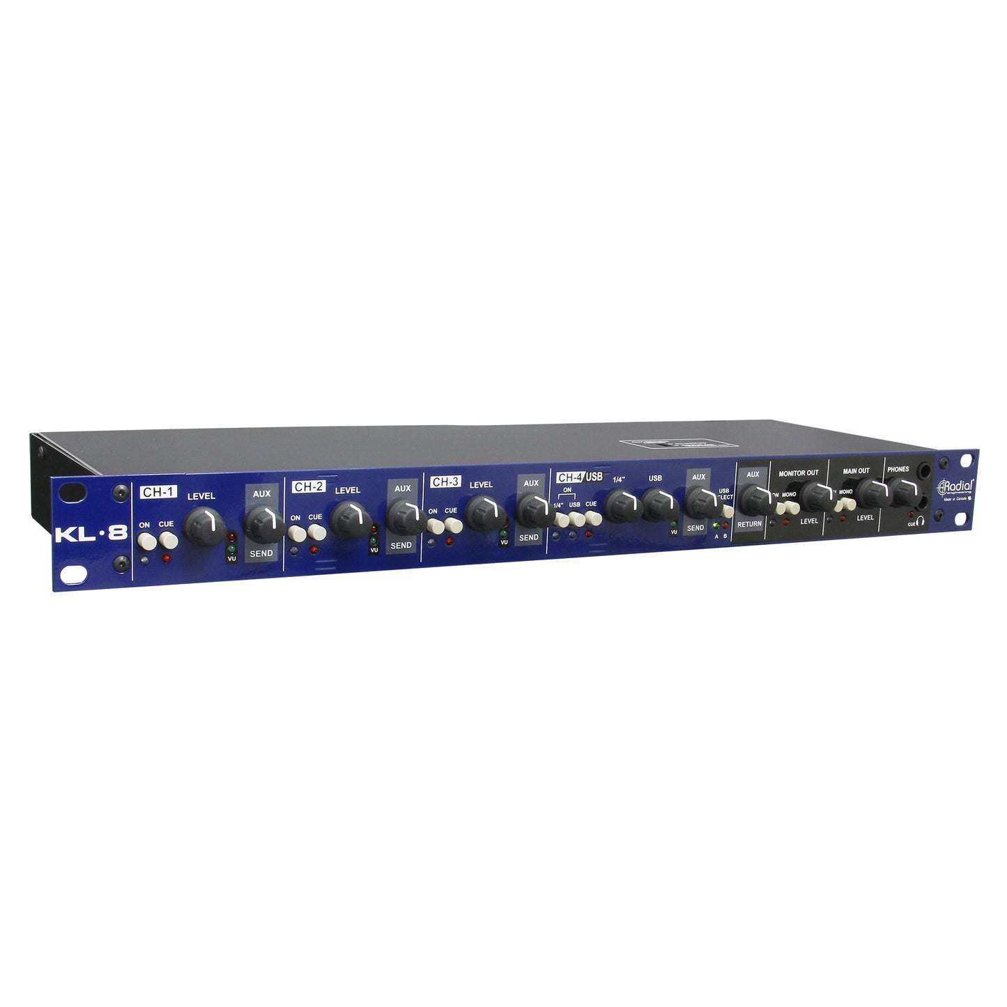 Radial KL8 Rackmount Keyboard Mixer