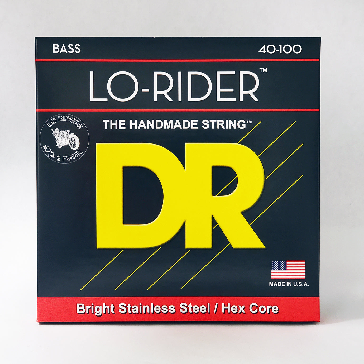 DR LH-40 LO-RIDER Bass Strings, 4-String 40-100