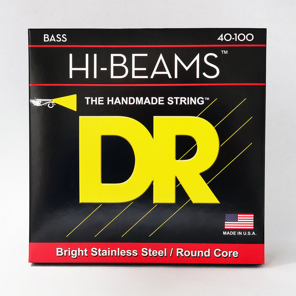 DR HI-BEAMS Bass Strings, 4-String 40-100, LR-40