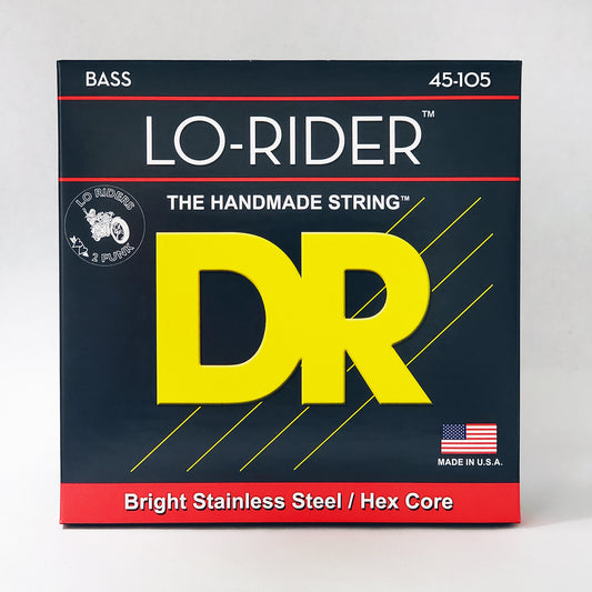 DR MH-45 LO-RIDER Bass Strings. 4-String 45-105