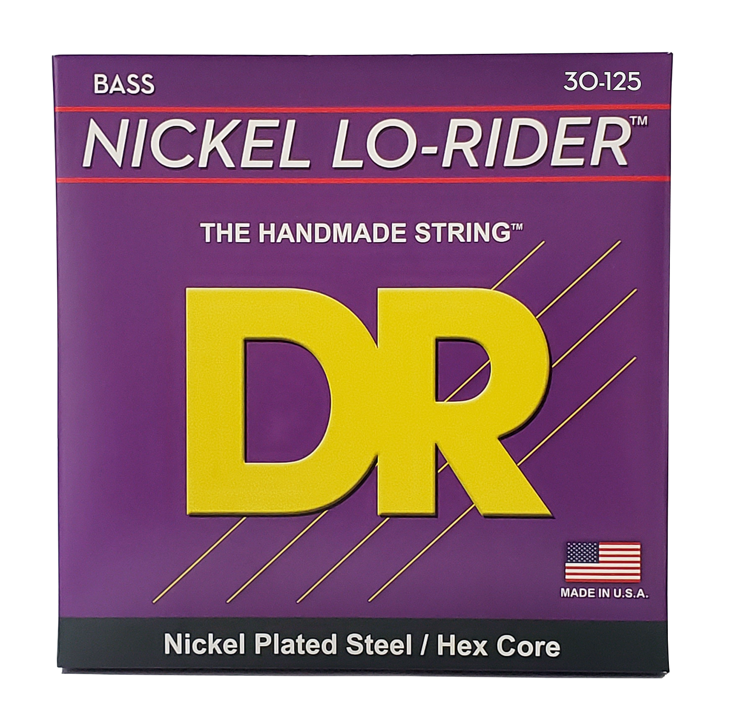 DR NMH6-30 Nickel LO-RIDER Bass Strings, 6-String 45-125