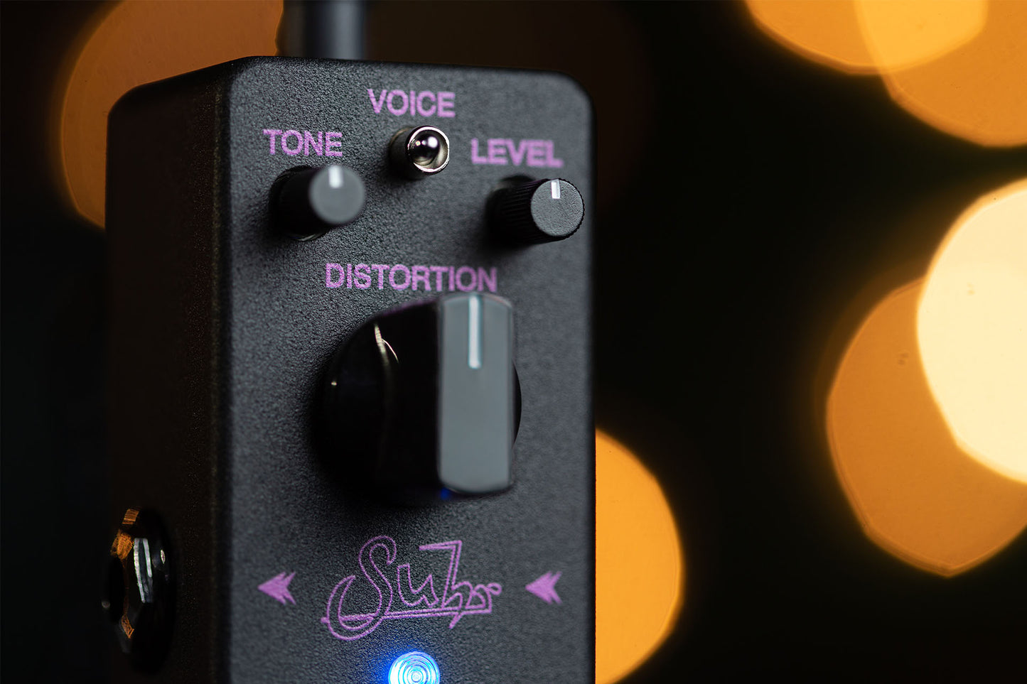 Suhr Riot Mini Distortion Pedal, Black Edition