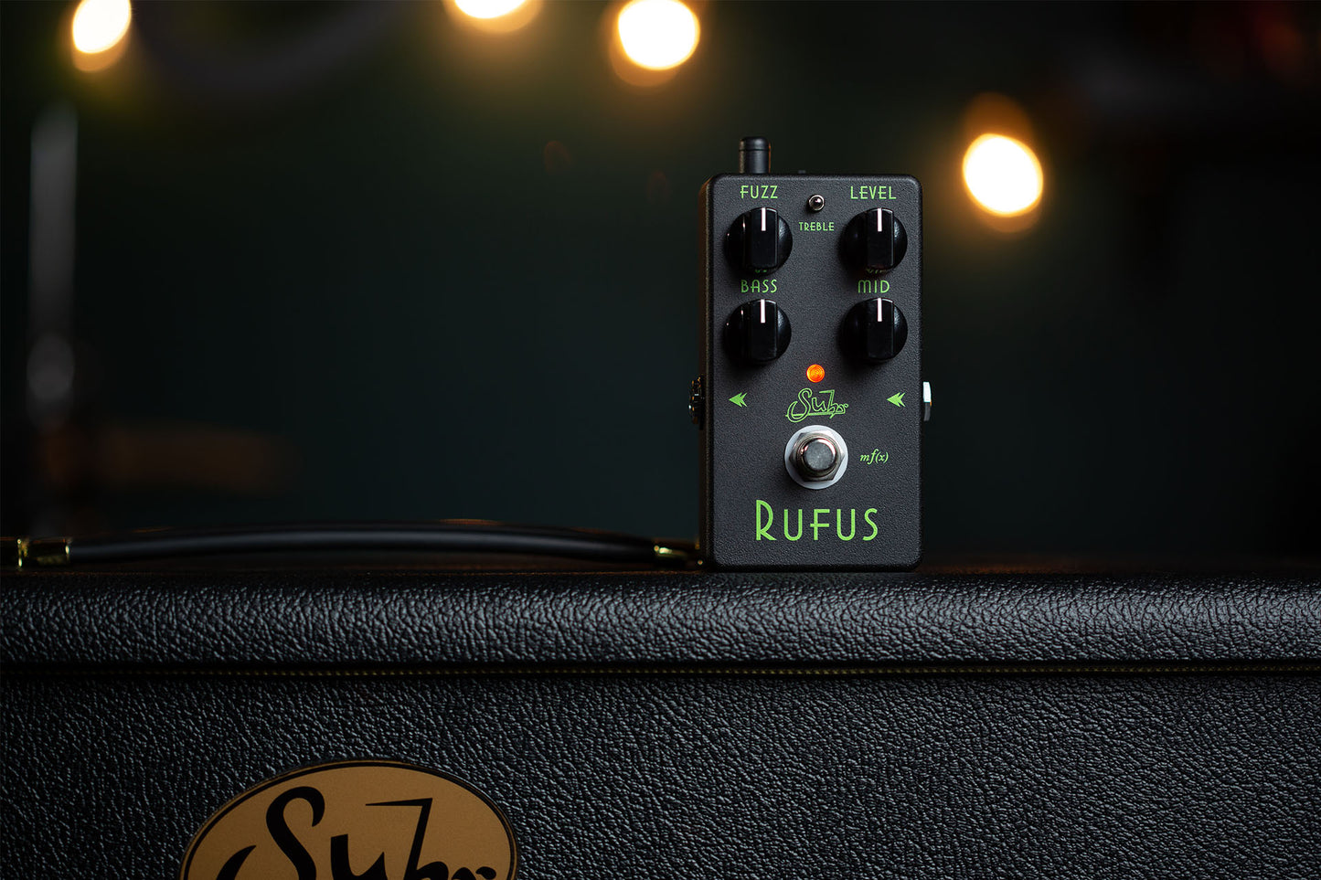 Suhr Rufus Fuzz Pedal, Black Edition