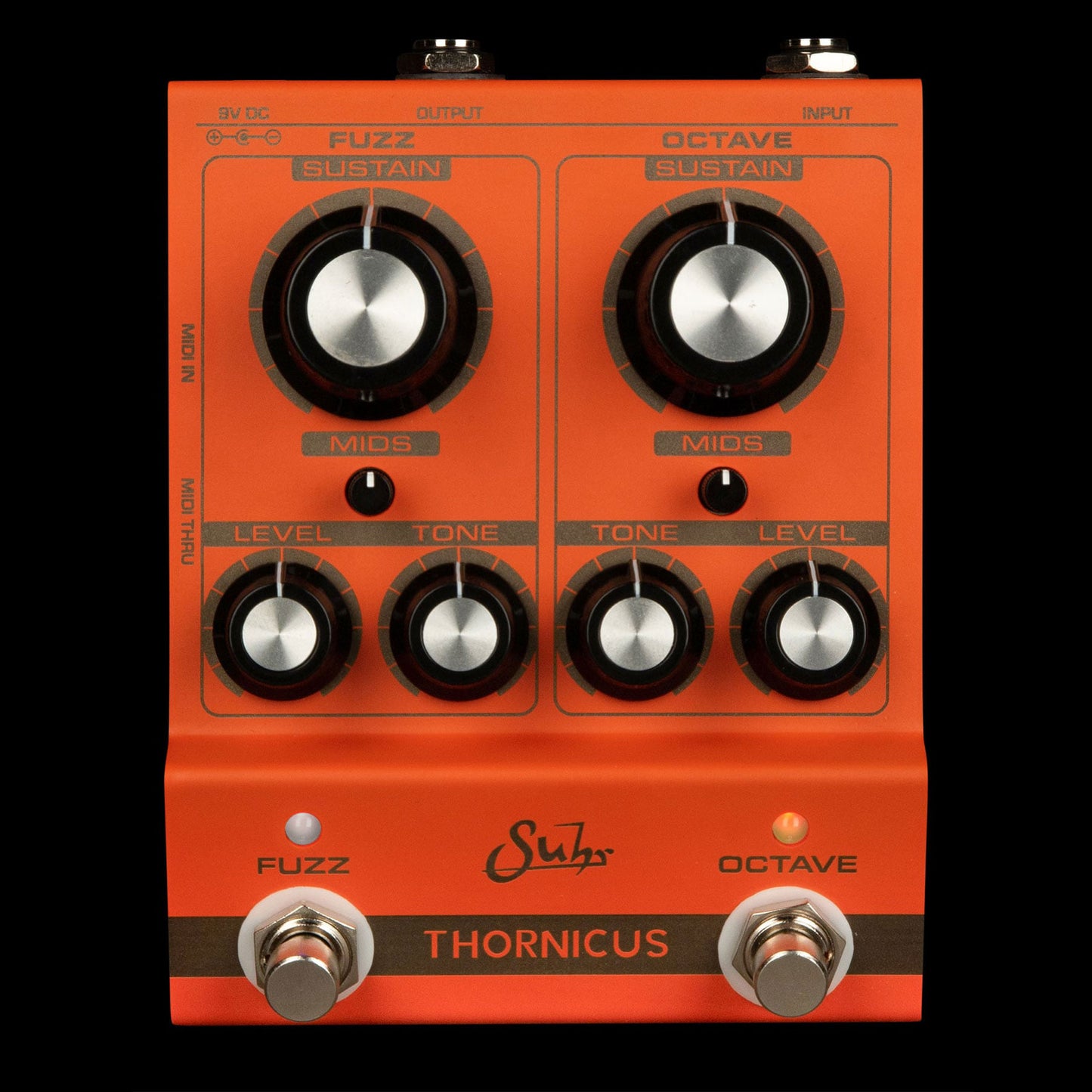 thomann fuzz pedal Suhr Thornicus Ian Thornley Signature Fuzz & Octave Pedal