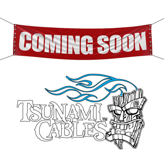 Tsunami 1/4" Instrument Cables, Carbon