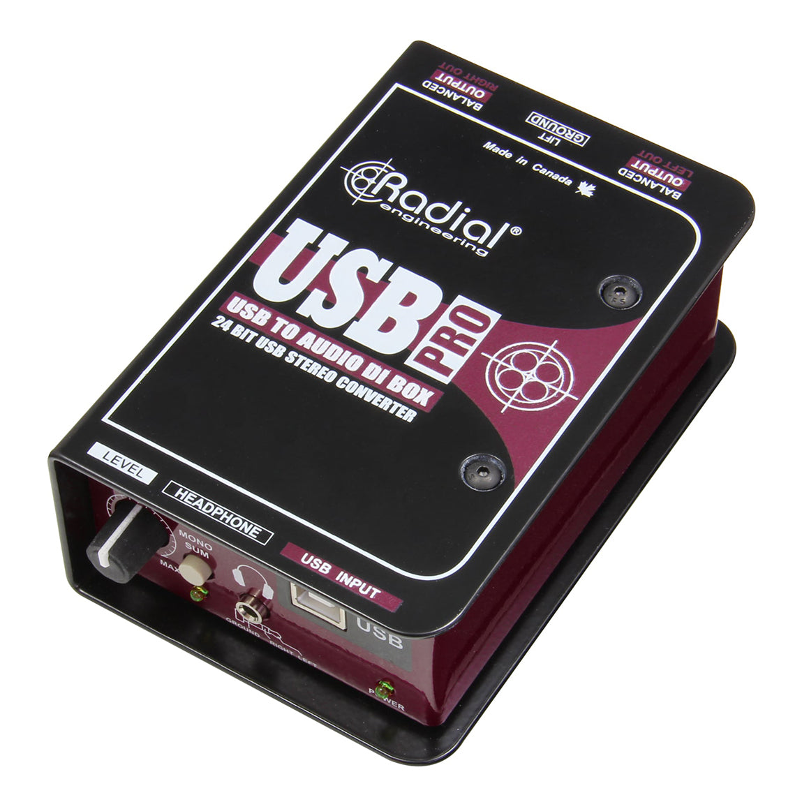 Radial USB-Pro Stereo USB Direct Box