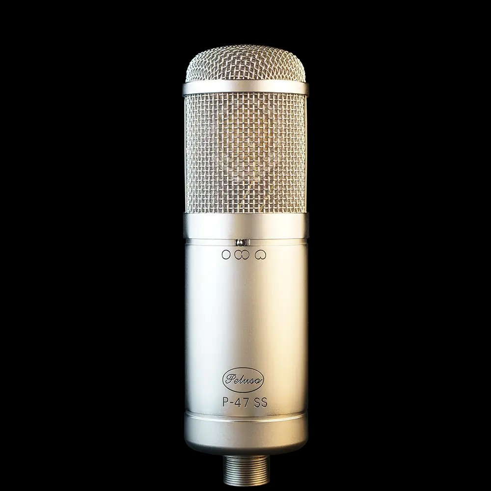 Peluso P-47 SS Large Diaphragm Condenser Solid State Microphone