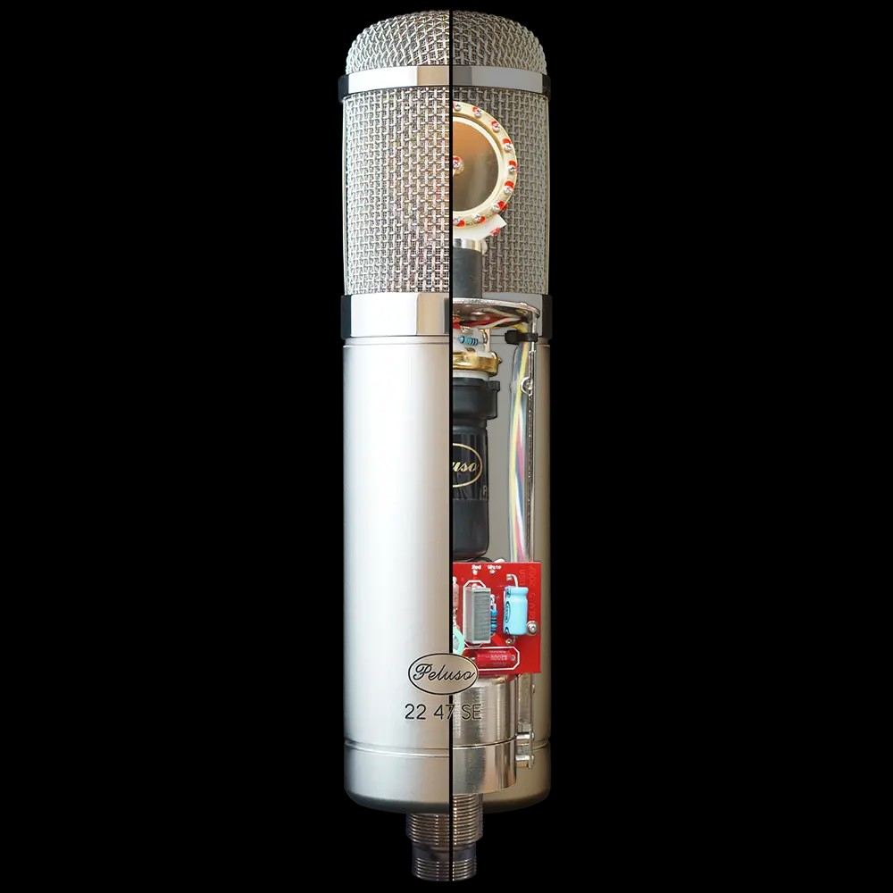 Peluso 22 47 SE Large Diaphragm Condenser Tube Microphone