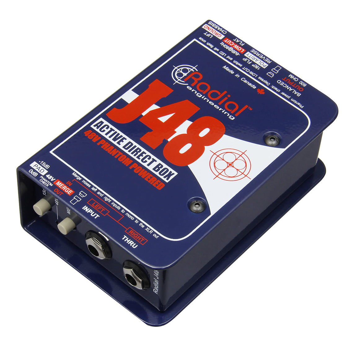 Radial J48 Mono Active Direct Box