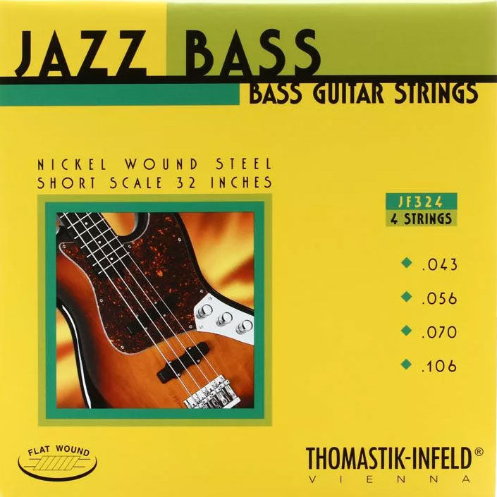 Thomastik-Infeld JF324 Jazz Flats, 4-String Short .043-106