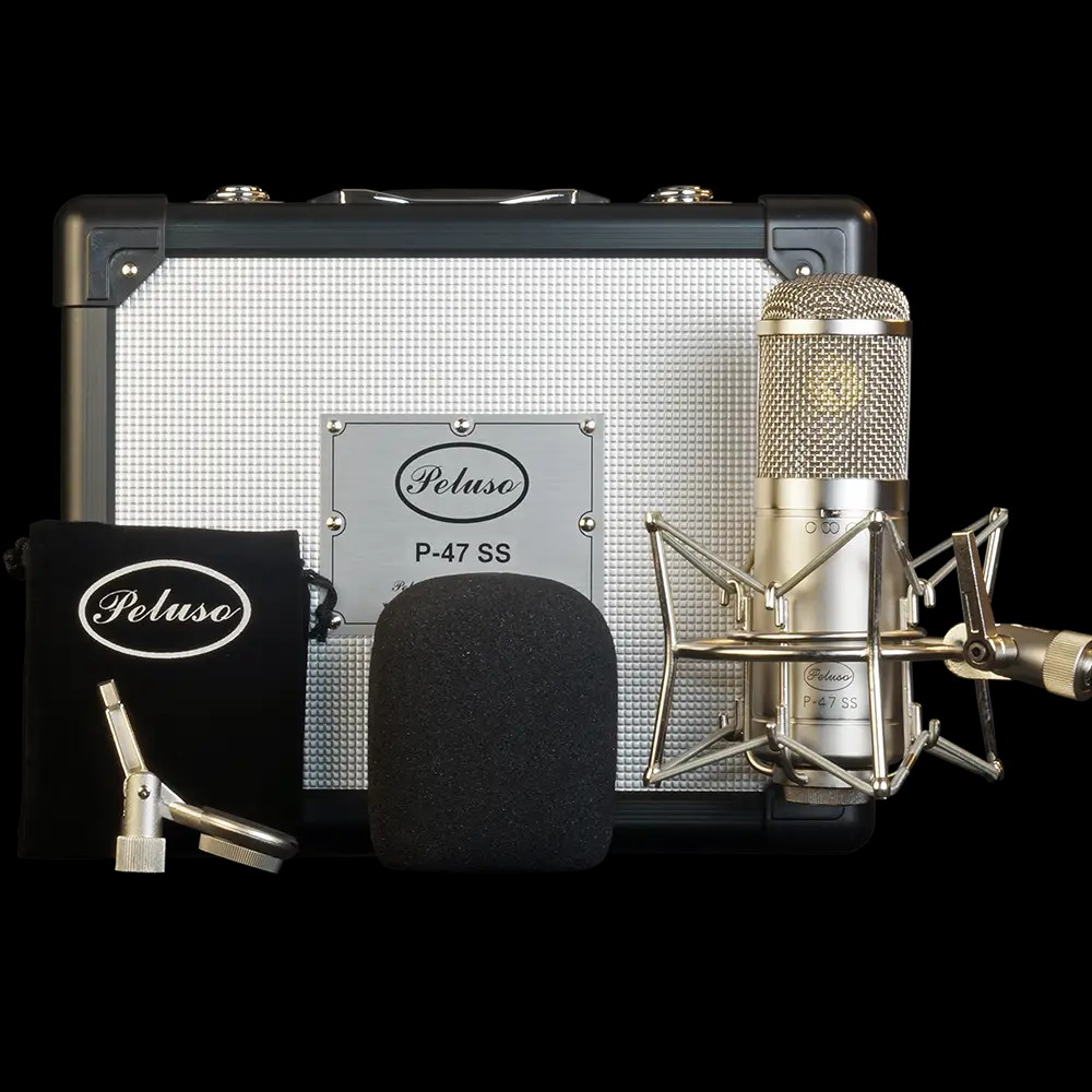 Peluso P-47 SS Large Diaphragm Condenser Solid State Microphone