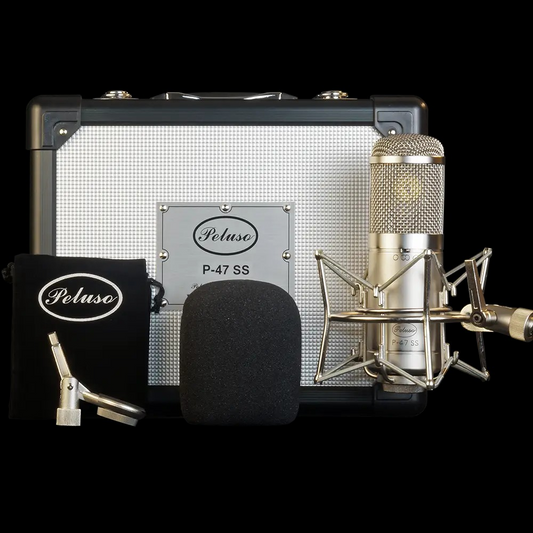 Peluso P-47 SS Large Diaphragm Condenser Solid State Microphone