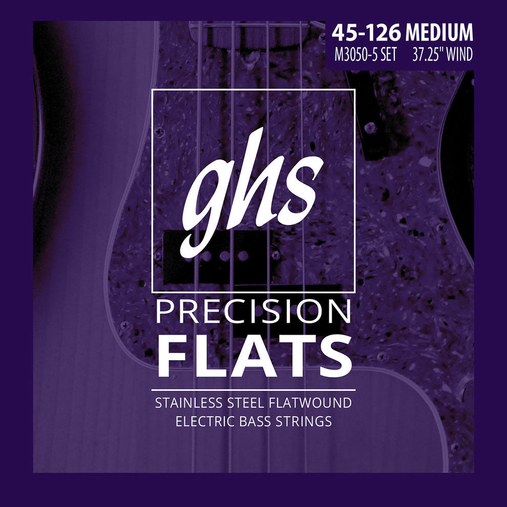 GHS Precision Flats M3050-5, 5-String 45-126