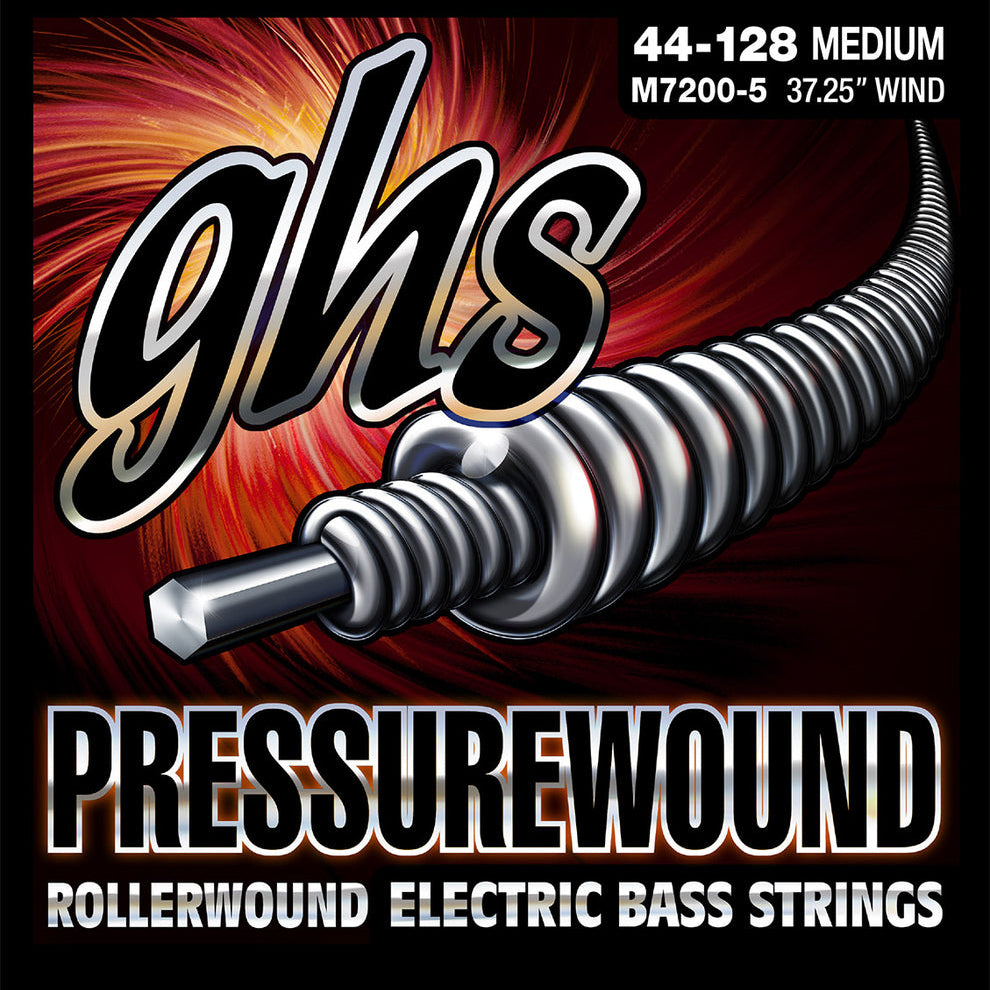 GHS Pressurewound M7200-5, 5-String 44-128