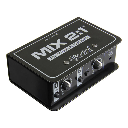 Radial Mix 2:1 Two Channel Passive Summing Mixer