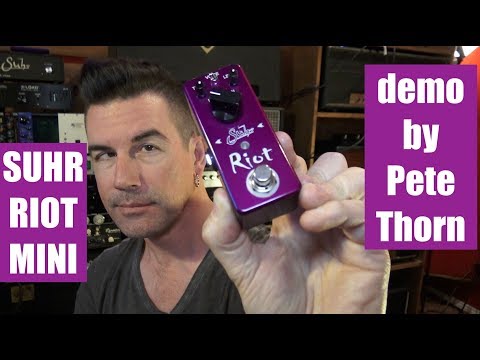 Suhr Riot Mini Distortion Pedal, Black Edition – RocketMusic