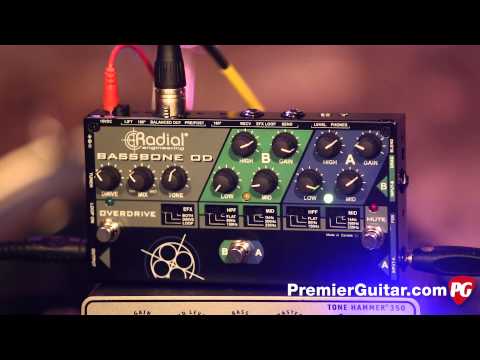 Radial Bassbone OD Preamp & Overdrive Pedal – RocketMusic