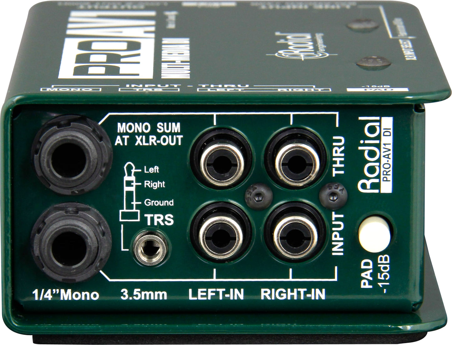 Radial ProAV1 Mono Passive Multimedia Direct Box