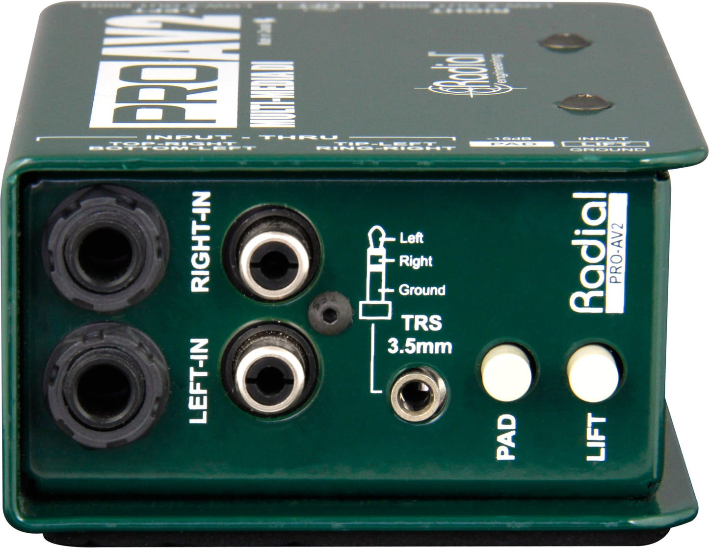 Radial ProAV2 Stereo Passive Multimedia Direct Box