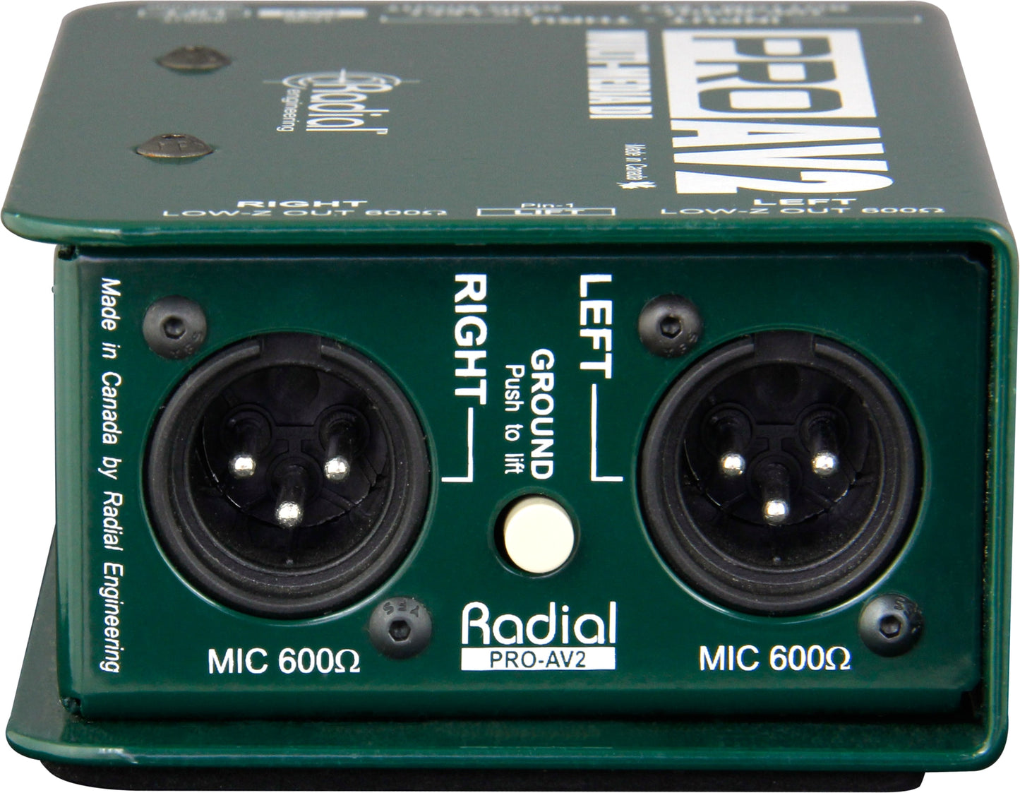 Radial ProAV2 Stereo Passive Multimedia Direct Box