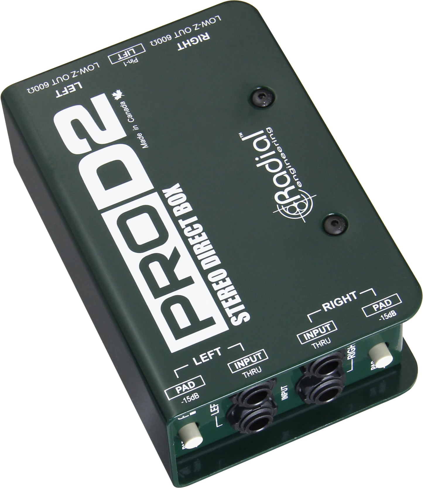 Radial ProD2 Stereo Passive Direct Box