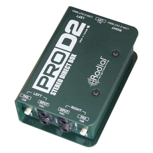 Radial ProD2 Stereo Passive Direct Box