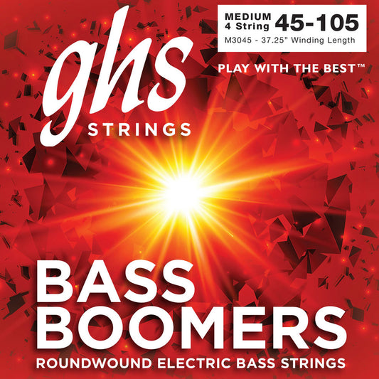 GHS Bass Boomers M3045, 4-String 45-105