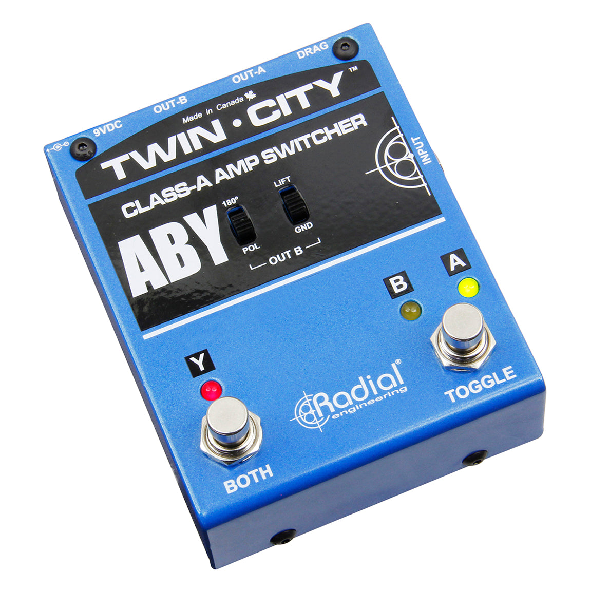 Radial Twin-City Active ABY Switcher