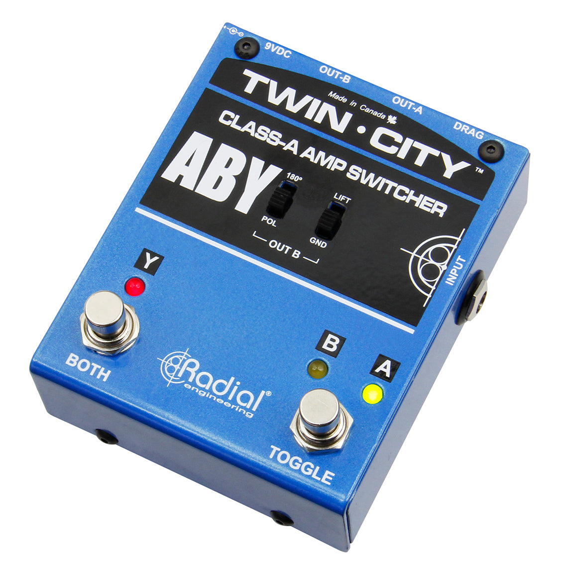 Radial Twin-City Active ABY Switcher