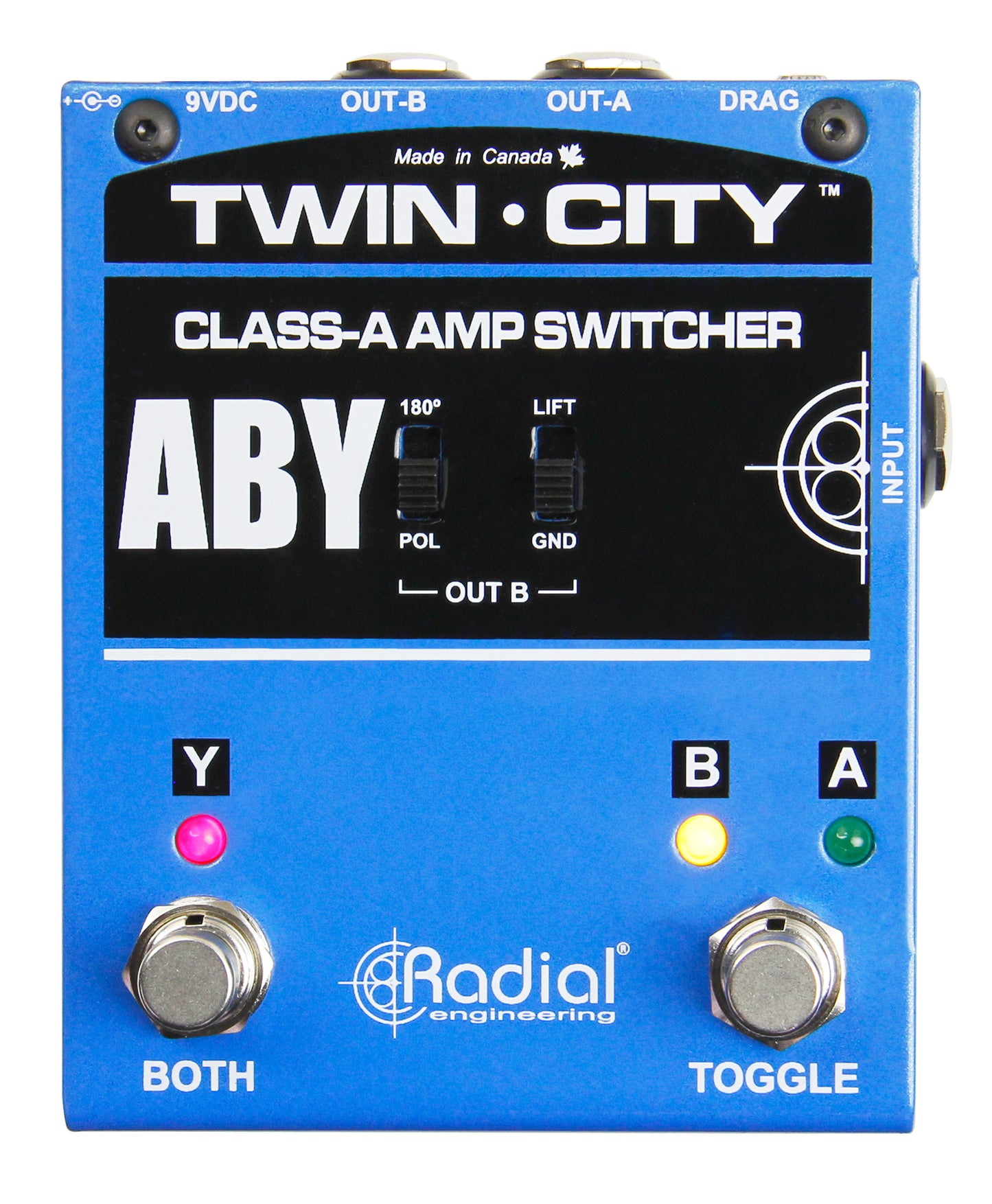 Radial Twin-City Active ABY Switcher