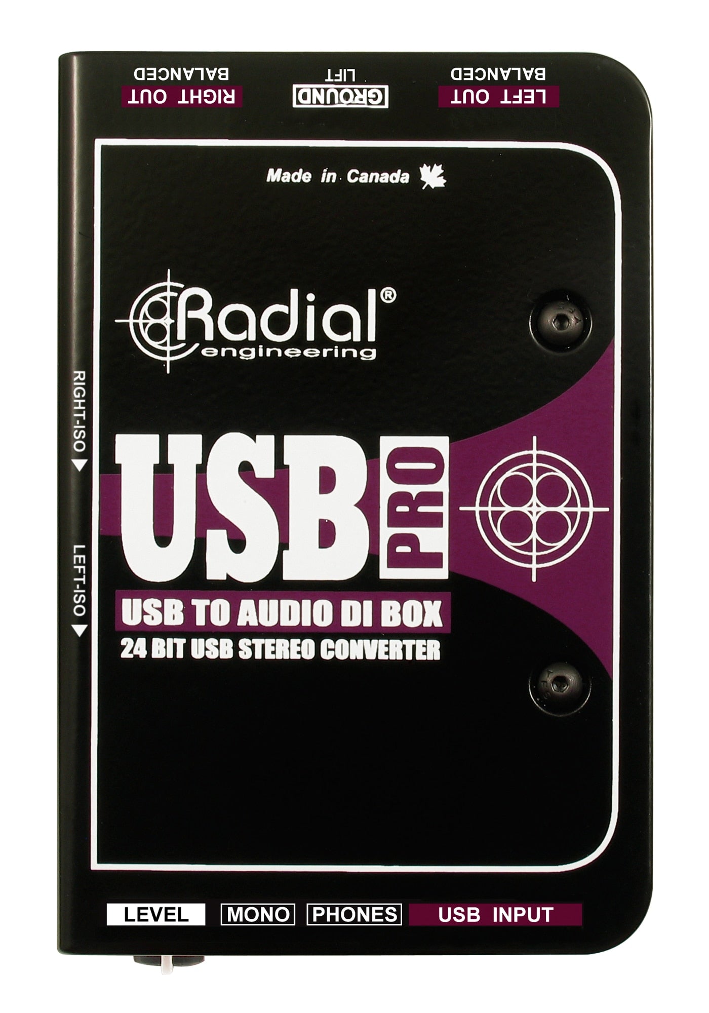 Radial USB-Pro Stereo USB Direct Box
