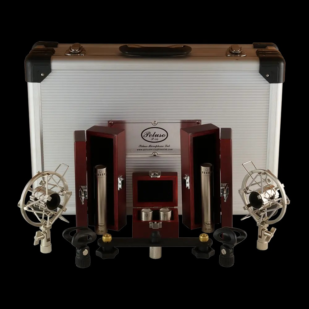 Peluso P-84 Stereo Kit Small Diaphragm Condenser Solid State Microphone