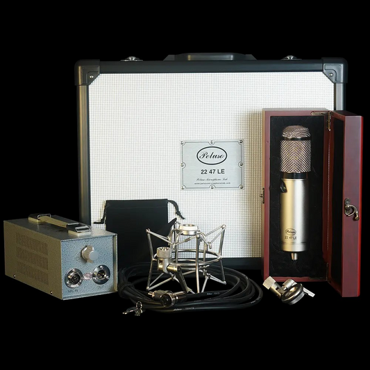 Peluso 22 47 LE Large Diaphragm Condenser Tube Microphone