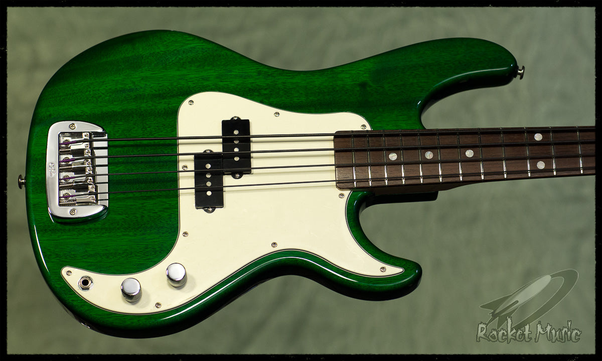 G&L Custom Shop SB-1 - Clear Forest Green