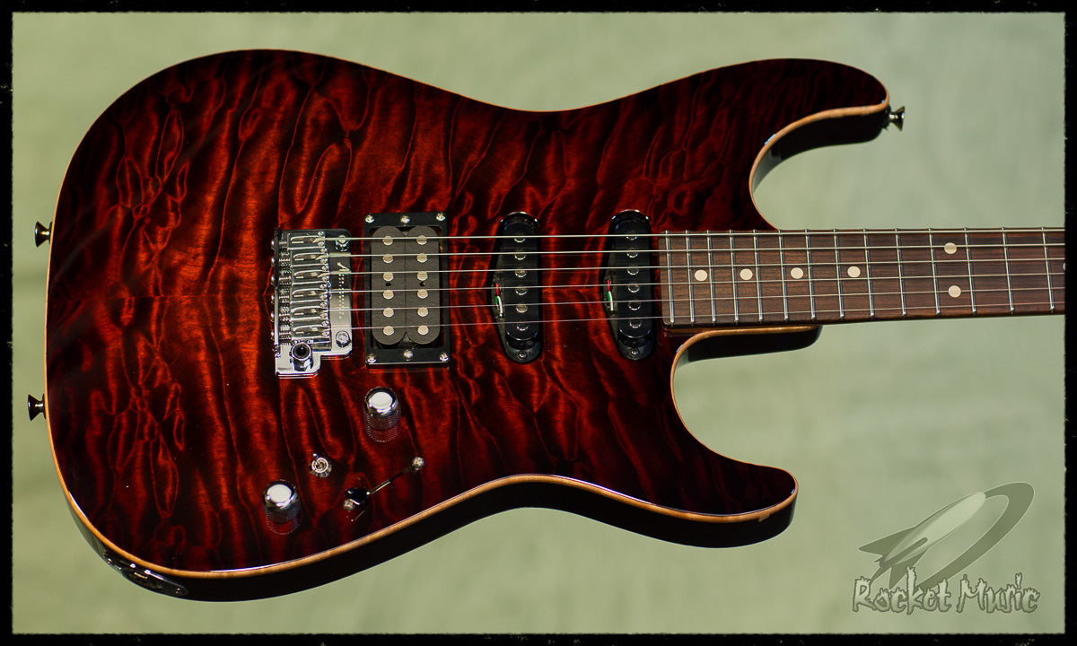 Anderson Drop Top Shorty Burnished Orange Burst