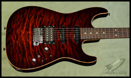 Anderson Drop Top Shorty Burnished Orange Burst
