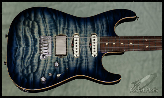 Anderson Drop Top Natural Arctic Blue Burst