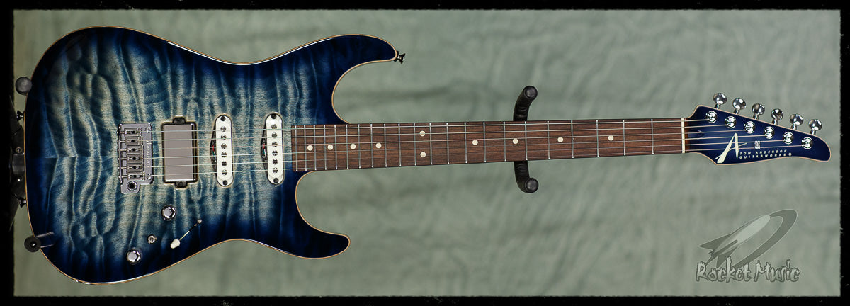 Anderson Drop Top Natural Arctic Blue Burst