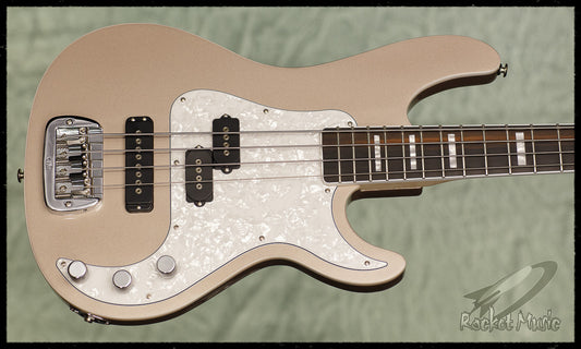 G&L SB-2T Shoreline Gold Ebony