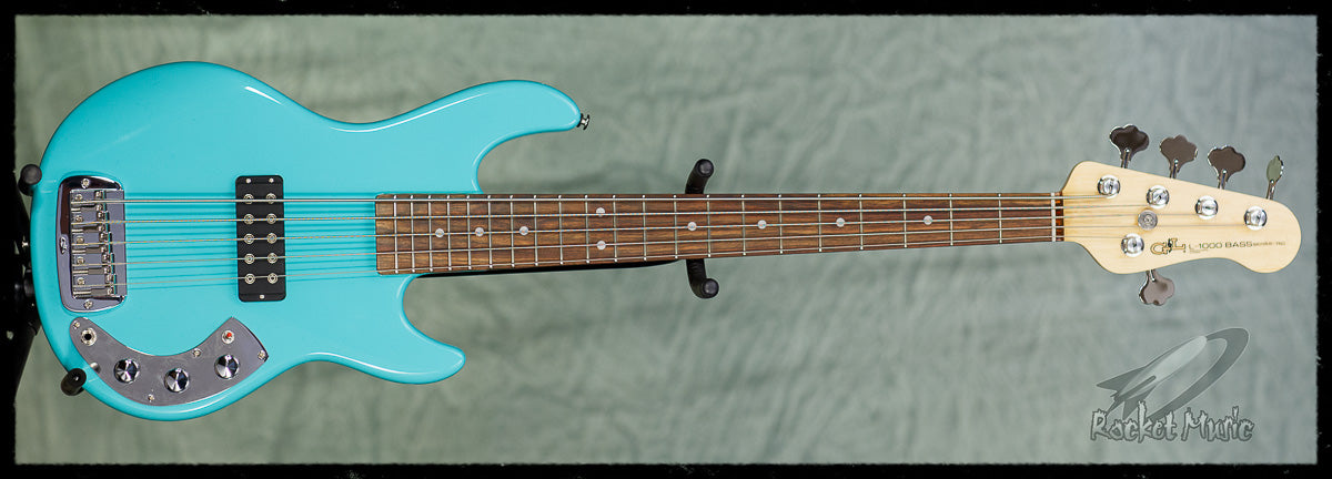 G&L L-1000 Series 750 Turquoise / Caribbean Rosewood
